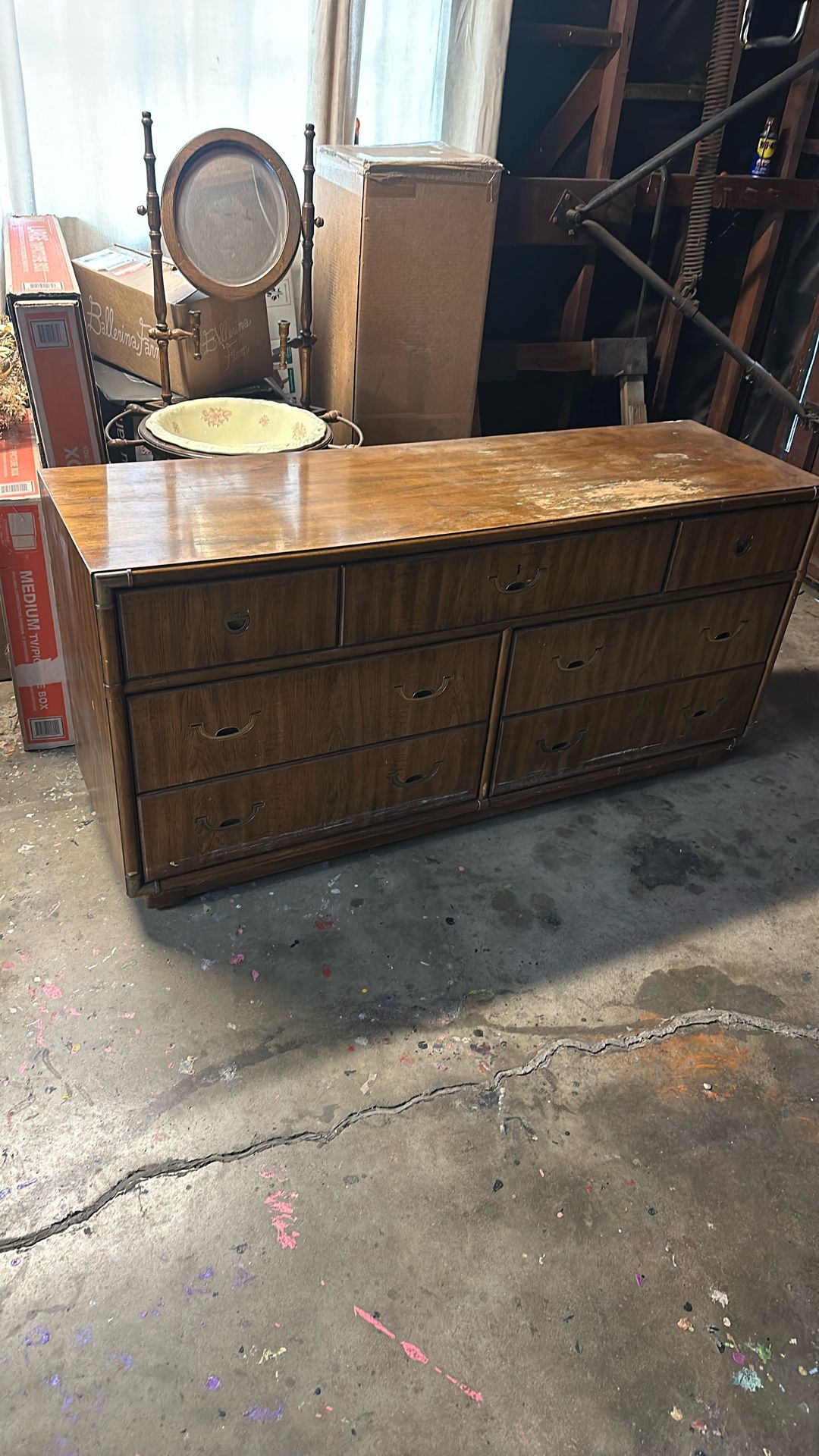 Drexel Dresser And Side Tables