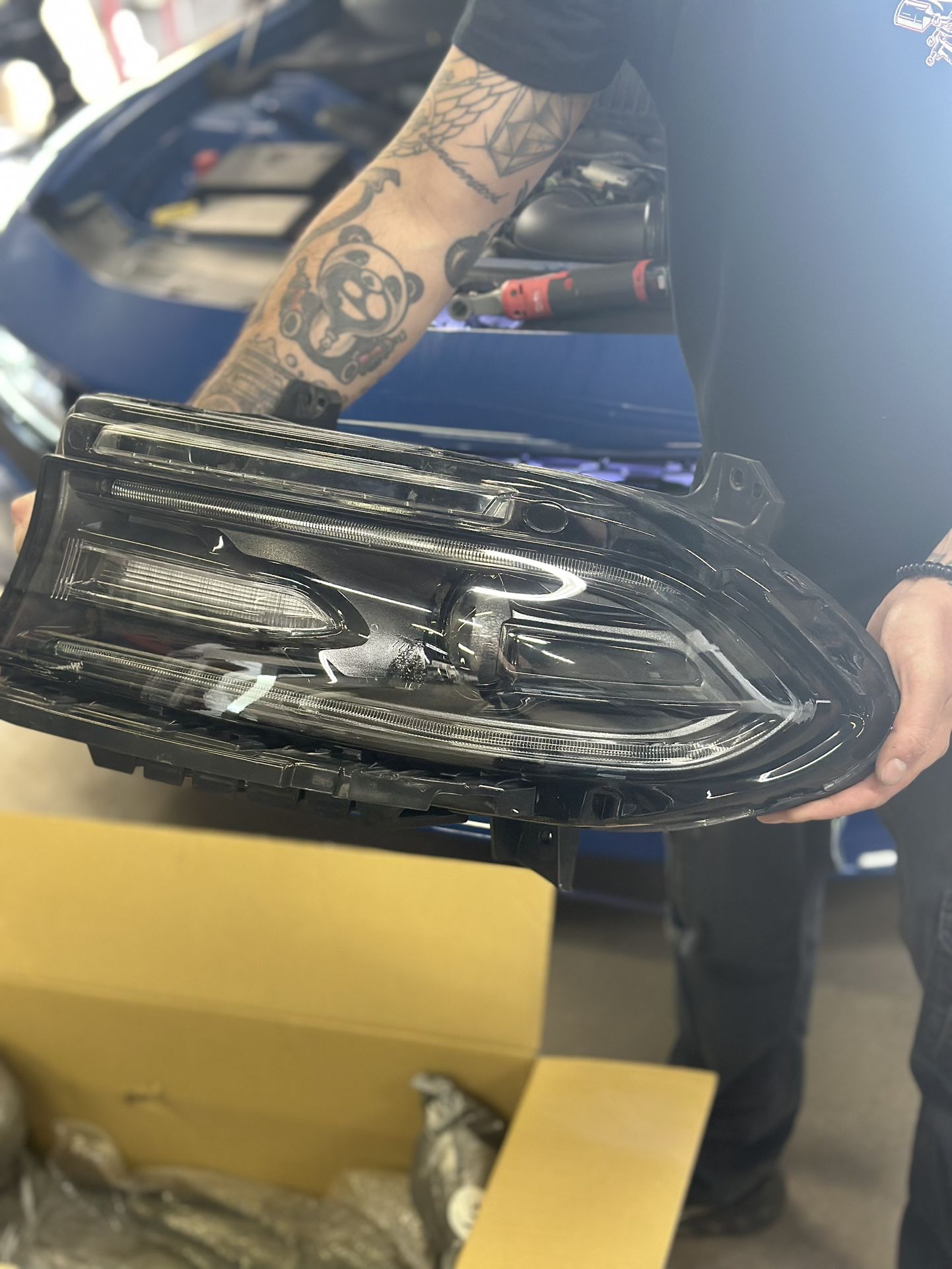 15 To 23 Dodge aftermarket TRQ headlights LED