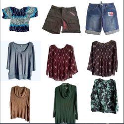 Women’s Large & XL Clothes 60+ Pieces Please See All Pictures For Items