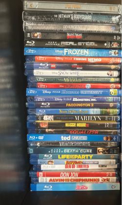 Blu-ray Movie Lot - Disney, Action, Comedy, Drama - All brand new Sealed!
