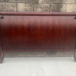 KING size cherry headboard 