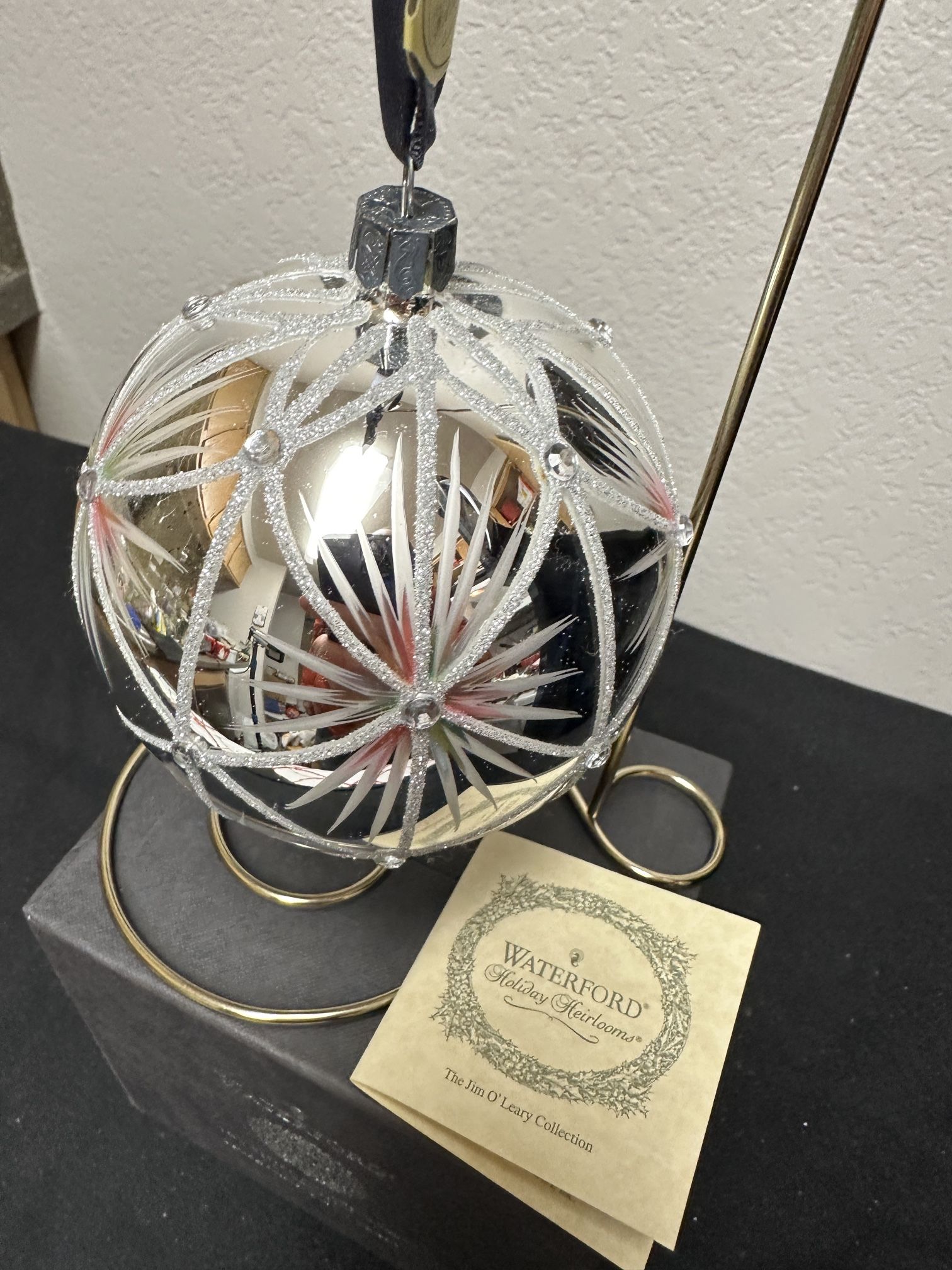 **AMAZING**Waterford Crystal TIMES SQUARE REPLICA BALL (2009) Let there be Joy