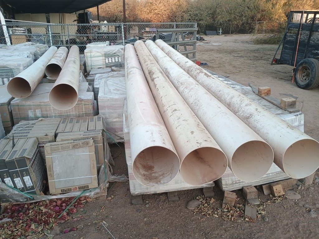 10" Irrigation Pipe About 130ft READ The Description REDUCED To $749