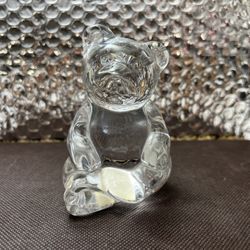 Princess House Crystal Bear Figurine