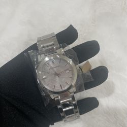 NIB Burberry Stainless Steel Watch
