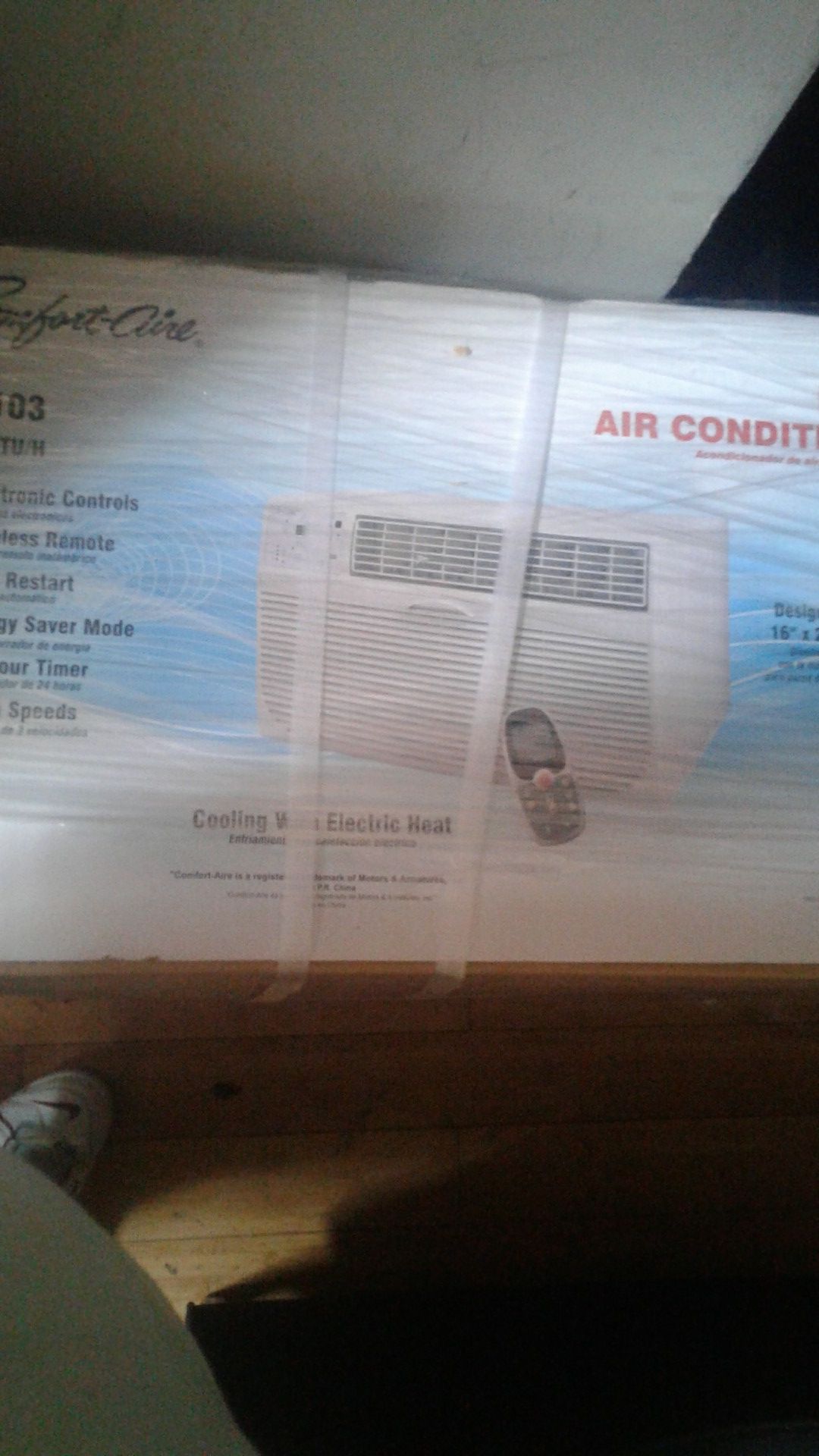 3 Comfort-aire room air conditioner brand new still in box