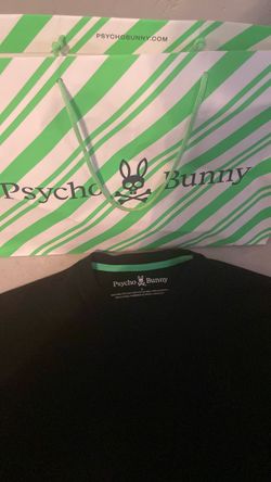 Psycho Bunny Black T-Shirt Size S