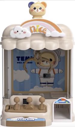 Kids Claw Machine Toy Electronic Vending Game w/ Sound Indoor Play