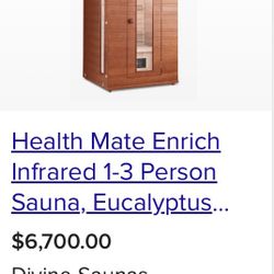 Healthmate Enrich 2 Infrared Sauna 