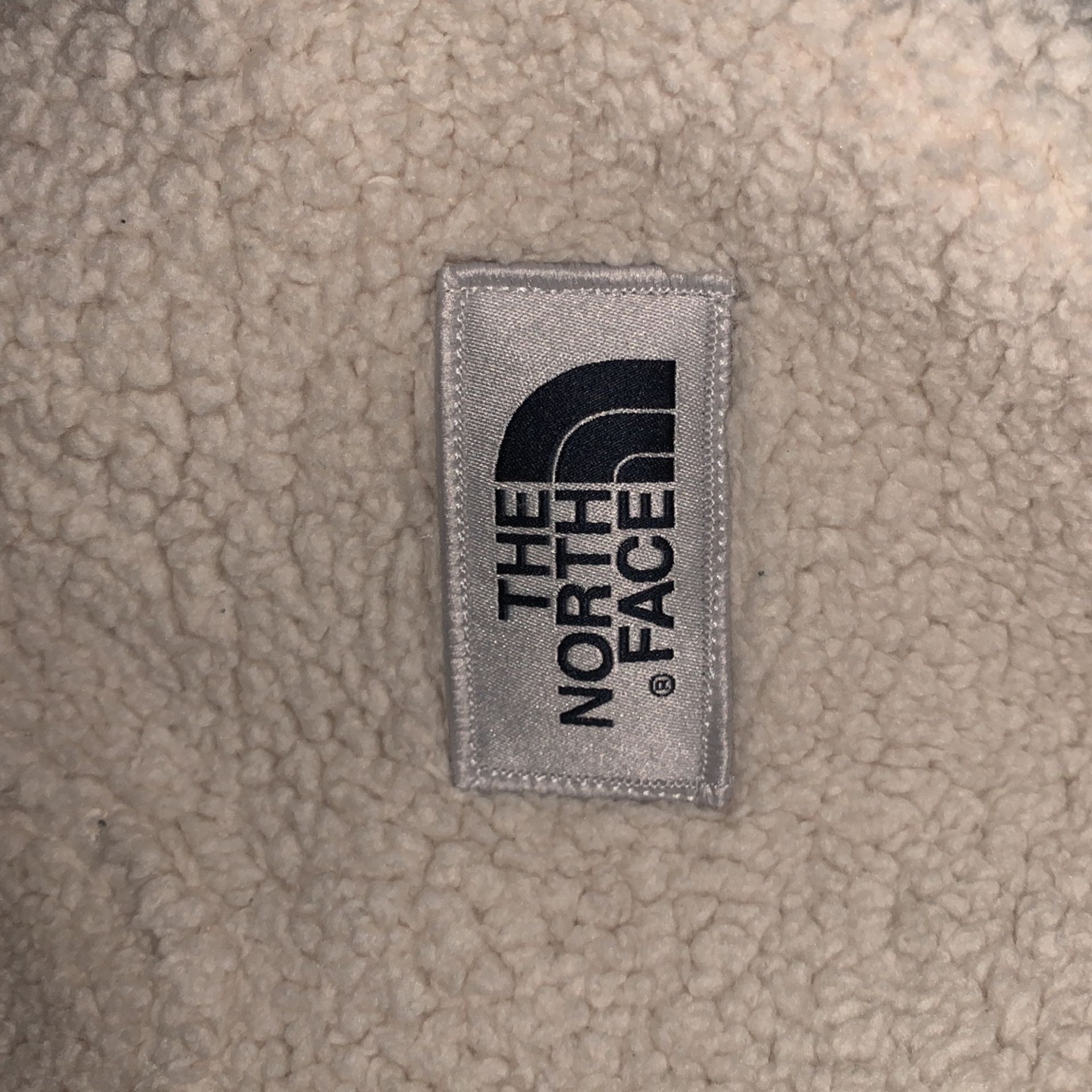 North Face Hooded Sherpa Jacket Quarter Zip