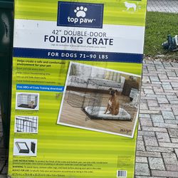 Dog Folding Crate 