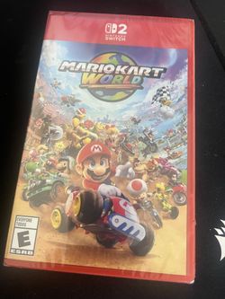 Mario Kart World Nintendo Switch 2 NS2 physical cartridge cart disc sealed