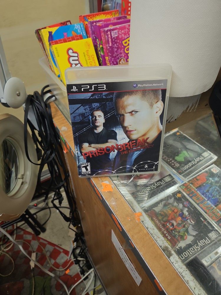 Prison Break - Sony PlayStation 3 PS3 -no Manual