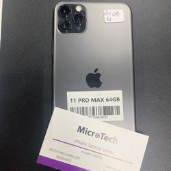 iPhone 11 Pro Max 64GB UNLOCKED 