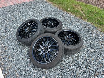 19” TSW Tremblant Staggered Wheels