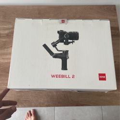Zhiyun Weebill 2 Camera Stabilizer 3-Axis Gimbal Stabilizer for DSLR and Mirrorless Camera with 2.88” Flip-Out Touchscreen