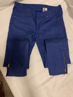 H&M’s low waist skinny jeans size 26 blue