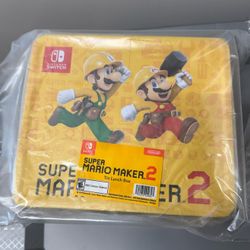Super Mario Maker 2 Nintendo Switch Tin Lunch Box