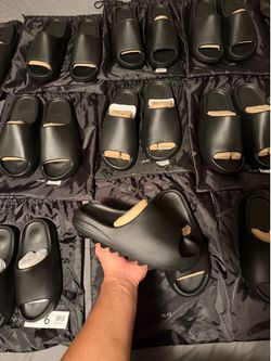 Onyx Yeezy slides ys-01