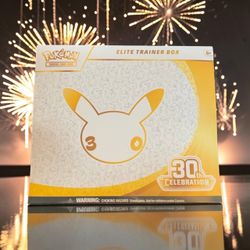 Pokèmon 30th Celebration Elite Trainer Box