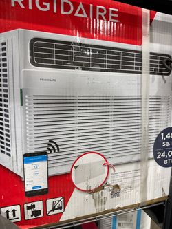 Frigidaire 24,000 BTU 230-Volt Inverter Technology Window Room Air Conditioner Cools 1400 sq. ft. with Wi-Fi
