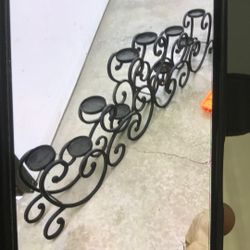 Large Metal Candle Holder