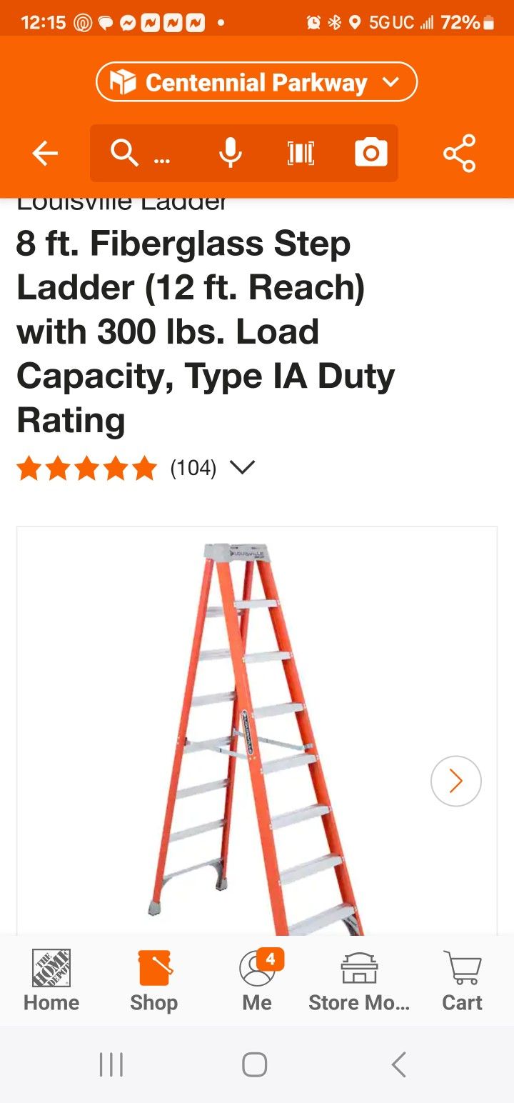 Louisville Ladders For Sale