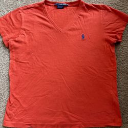 Vibrant orange Polo Ralph Lauren polo shirt #poloshirt