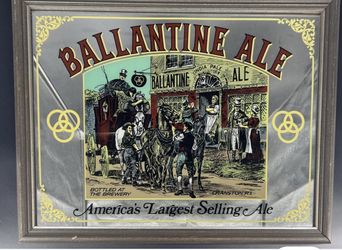 Vintage Beer Mirror