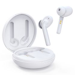 Wireless Bluetooth 5.0 Earbuds, IPX7 Waterproof Headphones Noise Canceling Earphones Touch Control in-Ear Earpiece 35H Playtime HiFi 3D Stereo Sound H