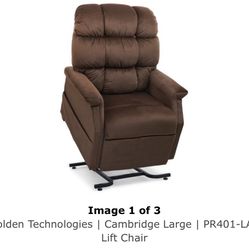 Golden Technologies Brown Lift Chair