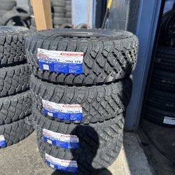 SET 31X10.50R15 LT ATLANDER MUD TERRAIN FREE MOUNT AND BALANCE MONTADAS Y BALANCIADAS GRATIS