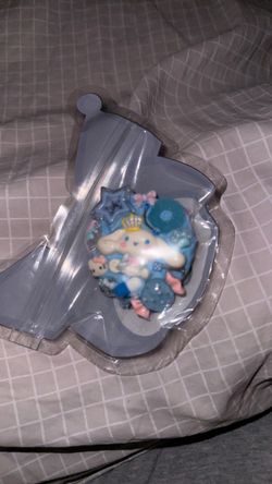 Cinnamoroll Decoden Pop-socket sticker