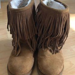 Girl Justice Cowgirl Boots. Size 8