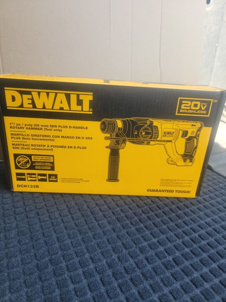 DEWALT 20-VOLT MAX 1-IN SDS-PLUS VARIABLE SPEED CORDLESS ROTARY HAMMER DRILL ( TOOL ONLY )
