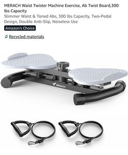 MERACH Waist Twister Ab Twist Board Workout