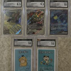 Japanese Pokemon slabs 