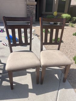 Dining chairs set of 2
