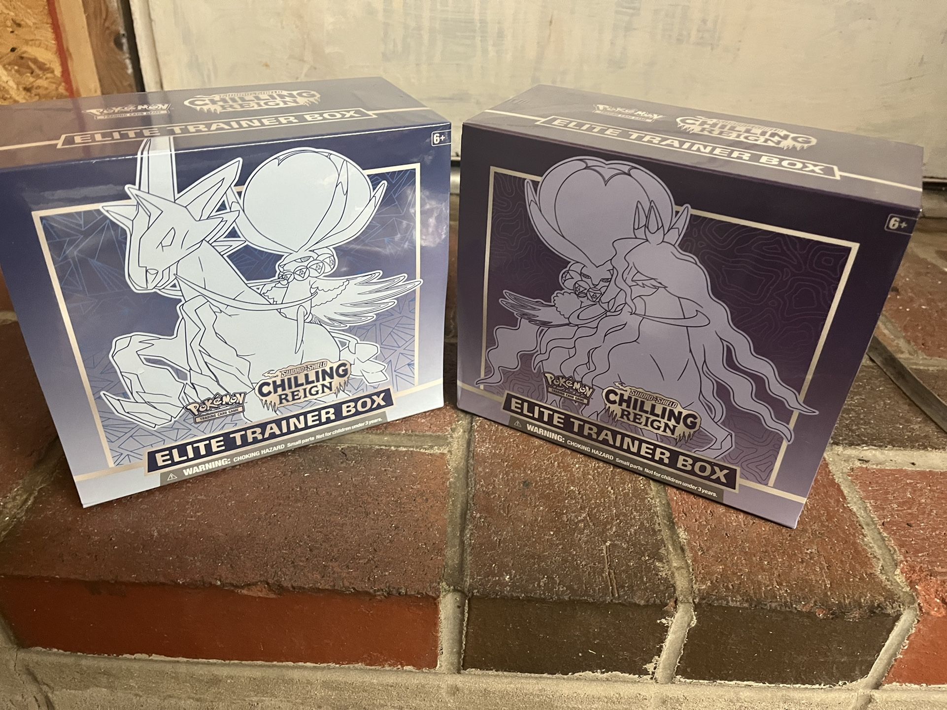 Pokémon Chilling Reign Elite Trainer Boxes (2)