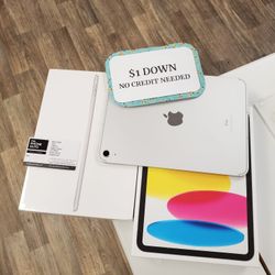 New Apple IPad 10th Gen Tablet - 90 DAY WARRANTY - $1 DOWN - NO CREDIT NEEDED 