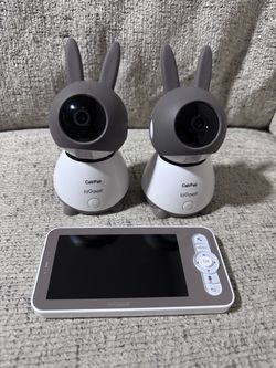 ieGeek 2K Baby Monitor Set – 2 Cameras & 5" Display Screen