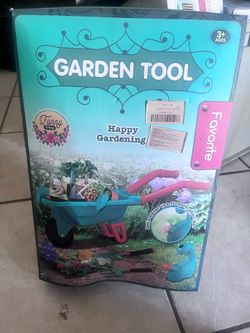 Garden tool toy set moving sale
