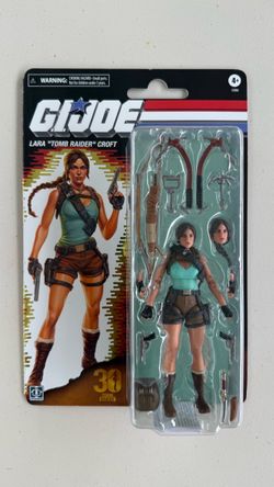 G.I. Joe x Tomb Raider Lara Croft Action Figure