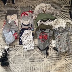 Bundle Of Baby Clothes