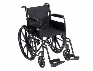 Drive medical transport wheelchair brand new leg rest wheel chair