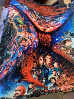 Blankets EFluffy STRANGER THINGS 50”x40”