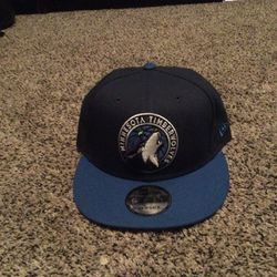Brand New Minnesota Timberwolves New Era Hat.
