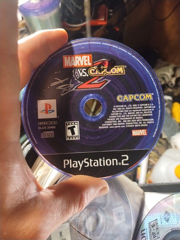 Marvel Vs Capcom 2 Ps2