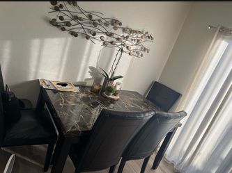 Table and chairs