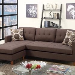 New 86x59 Sectional Couch / Free Delivery 